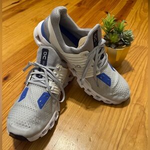 On Cloudswift 41.99004 Sneaker Men Glacier Cobalt Low Top Athletic Running Shoes